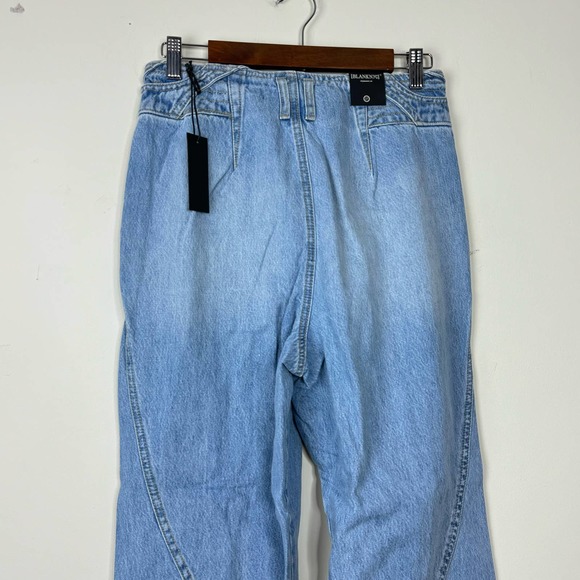Blank NYC Blue Steal The Show Pants NWT Size 24 - Picture 8 of 9